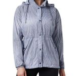 Columbia Colombia Ombré Stripe Light Weight Jacket with/ Removable Hood Size L New w/Tag Photo 0