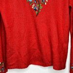 Coldwater Creek ‎ Heart Embroidered Sweater Photo 2