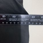 Ekouaer Women’s Sleep Shirt Pajama Top Black Button Up Short Sleeve Size XL Photo 4