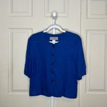 Norton Mcnaughton  Vintage Short Sleeve Blazer Size 8 Photo 2