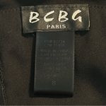 BCBG Paris Black Silk Beaded Sequin Dress Size 8 Whimsigoth Fairy Cocktail HOCO Photo 7