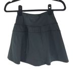 Madewell MWL Womens Flex-Side Slit Skirt Skort High Waist Black S Photo 3