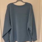 A New Day Crewneck Pullover |  | Teal | 2x Photo 2