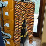 LuLaRoe NEW  TC Tall & Curvy Navy Blue Orange Tulips Floral Leggings Size 12-18 Photo 4
