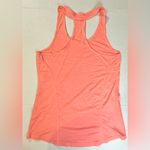 Reebok  CrossFit‎ Tank Top Racerback Zip Up Side Pocket Pink Orange Size Medium Photo 7