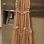 MISA Los Angeles ππ Nati Dress ~ Flora Tile Mix Medium M NWOT Photo 9