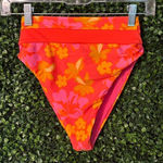 Beach Riot  Racquel Bikini Bottom Hula Hibiscus Floral Size Small NWOT Revolve Sw Photo 0