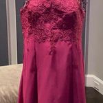 Women’s Lace Appliqué Chiffon Dress with Jacket Size 22 **READ DESCRIPTION* Photo 0