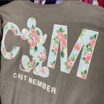 Disney  parks cast member exclusive floral Mickey Mouse spirit jersey M Photo 2