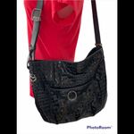 Brighton Leather Reptile Shoulder Bag incl matching Organizer Wallet Photo 2