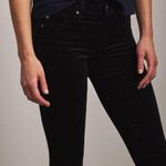 AG Adriano Goldschmied  Velvet Skinny Legging Pants Black Size 25 Photo 1