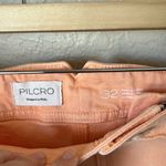 Pilcro kit cropped peach wide leg pants Orange Size 32 Photo 6