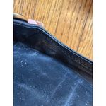 Tory Burch Reva Ballet Flats Shoes Womens Size 7.5 Black Leather Gold Logo Photo 6