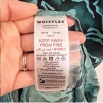 Whistles Asos Watercolour Zebra Print Dress Button Front V Photo 7