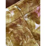 Talbots Julianne Moore Era Ivory And Gold Floral Print Cotton Pencil Skirt 4P Photo 8