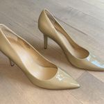Nine West 'Martinar' Beige Nude Parent Leather Pumps Heels NWOT Photo 0