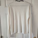 Vintage Willow Bay 2 Piece Sweater Set XL 18 White Cable Knit Cardigan & TankTop Photo 4