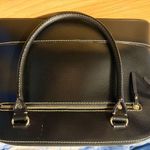 Kate Spade Black Leather Satchel with Gold Hardware Photo 1