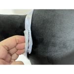 Alfred Angelo Blue & White Floral Crepe Halter Gown SZ 8 Photo 4