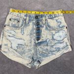 CARMAR x LF acid wash distressed jeanshorts size 24 Blue Photo 2