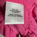 Tanya Taylor  Sasha Pink Floral Puff-Sleeve A-Line Wrap Mini Party Dress Size 4 Photo 15