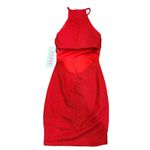 Jovani NWT Sz.00 Red Glitter Knit Backless Bodycon Party Formal Cocktail Dress Photo 1