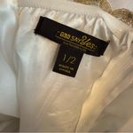 Say Yes Juniors' Strapless Embellished Ballgown Ivory Sz 1/2 White Photo 7