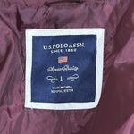 U.S. Polo Assn. Maroon Quilted Jacket Photo 4