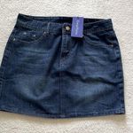 New with Tags Dark Blue Jean Skirt Photo 0