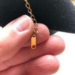 Vintage Rare Salvador Teran Marbel Mexico Signed Aztec Warrior Pendant Necklace Gold Photo 4