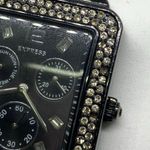 EXPRESS Crystals Black tone 35mm quartz analog watch Watch FMDEX1424 running Photo 2