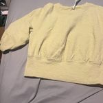 Lululemon Textured Crewneck Pullover Color is a Dew Green Size 4 Photo 9