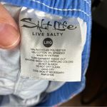 Salt Life  tropical Hawaiian shorts women’s size large blue white coral Photo 8