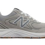 New Balance Womens Suede Leather Grey White 840 V2 WW840v2 Casual Sneaker Shoes Photo 0