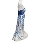 La Femme  Long Formal Dress Goddess Gown Embellished Chiffon Women’s Size 10 Photo 4