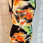 Calvin Klein sleeveless vibrant colorful spring summer sheath dress size 6 Photo 1