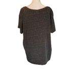 Dist Rict Navy-Seal Heather Gray Graphic Tee Short Sleeve V-Neck Never Quit Tee Photo 4