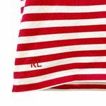 Ralph Lauren Polo  Striped Jersey T-Shirt Dress Red & White Cotton Size Medium Photo 7