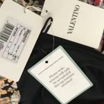 NWT Valentino pleated floral cape dress Size 6 Photo 4