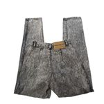 Vtg 90’s/Y2K Squeeze Black /Gray Acid Wash Jeans High Waist Tapered Leg Jeans Size undefined Photo 5