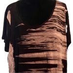 Vera Wang Simply Vera  Womens 3X Dolman‎ sleeve stretchy abstract top Photo 1