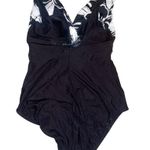 Croft & Barrow  floral surplice swimsuit Photo 0