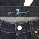 7 For All Mankind 7FAMK Dojo Blue Cropped Flair Jeans 28 Photo 5