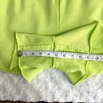 Aerie Neon Green Jersey Knit Comfy High Waisted Beach Party Sweat Shorts S Photo 6