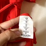 Nicholas Georgette Wrap Midi Dress Poppy Red size 8 CL2 Photo 8