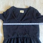 Sézane Black Wrap-Style Long Sleeve Dress Size 34 (XS) Photo 2