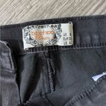 Boohoo Black Skinny Jeans w/ Lace Detailing Goth 4 Photo 2