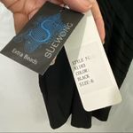 Sue Wong  Black Beaded Sleeveless Cocktail Dress Size 6 Photo 11