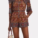 Sea New York Multicolor Paisley Jumpsuit Red Size 8 Photo 2