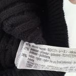 ZARA ‎ Sweater Dress Womens Small Black Cable Knit Sleeveless Bodycon Pullover Photo 4